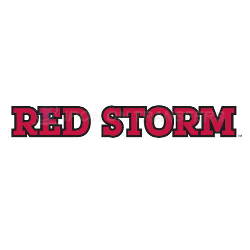 St. Johns Red Storm Logo T-shirts Iron On Transfers N6361